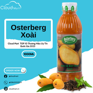 Sinh tố Osterberg Xoài 1L - Mứt trái cây Cloudmart