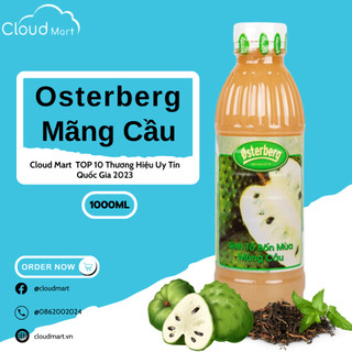 Sinh tố Osterberg Mãng Cầu 1L- Mứt trái cây Cloudmart