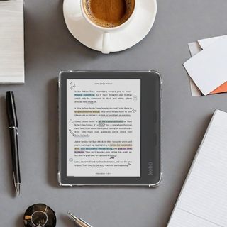 Ốp Lưng Silicone Kobo Libra 2/Libra Colour, Case Máy Đọc Sách Kobo Libra 2/Libra Colour