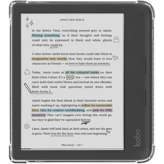 Ốp Lưng Silicone Kobo Libra 2/Libra Colour, Case Máy Đọc Sách Kobo Libra 2/Libra Colour