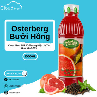 Sinh tố Osterberg Bưởi Hồng 1L - Nguyên Liệu Pha Chế Cloumart HCM