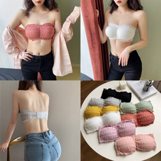 Áo Ống Croptop . Áo Quây Bra Kèm Đệm Ngực Basic Siêu Hot Siêu Sexy AT2 [ C405 ]