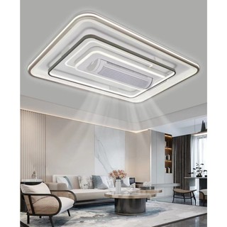 Đèn ốp trần tích hợp quạt không cánh