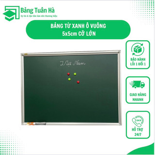 Bảng từ xanh cỡ lớn ô vuông thcs & thpt trở lên