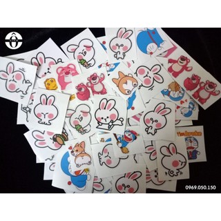 Sticker dán trang trí nhiều hình ngộ nghĩnh siêu đáng yêu