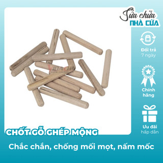 Chốt gỗ- chốt gỗ có ren- chốt đợt gỗ chống mối mọt, độ bền cao