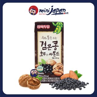 Sữa đậu đen óc chó hạnh nhân Sahmyook Hàn Quốc 190ml
