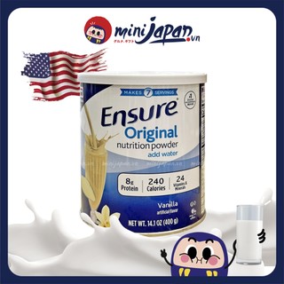 Sữa bột Ensure Mỹ Original Nutrition Powder hương vanilla 400g