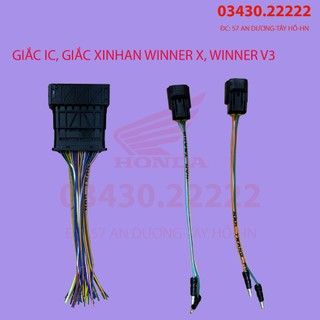 Giắc ghim ic, giắc xi nhan winnerx, v2,v3,v4