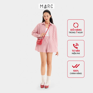 Áo Sơ Mi MARC FASHION Kẻ Sọc Form Oversize - CBNH061124