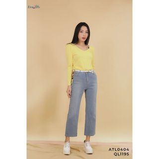 Áo thun cổ tim, dây đan thân sau Emspo ATL0404