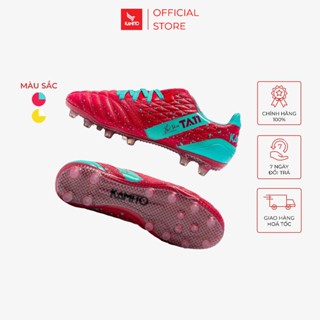 Giày bóng đá sân cỏ tự nhiên KAMITO Tuấn anh TA11 FG PRO lưỡi gà liền dệt kim 3D