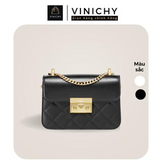 Túi xách nữ đeo chéo, đeo vai đi chơi, đi học VINICHY, da đẹp, thời trang cao cấp size 18cm HA283