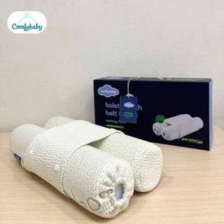 Gối ôm ngủ cho bé sơ sinh ComfyBaby, ruột cao su non, vỏ sợi tre, Công nghệ Purotex kháng khuẩn