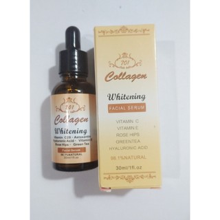 COMBO 4 MÓN SERUM VÀ KEM COLLAGEN PLUS VIT E dưỡng trắng da
