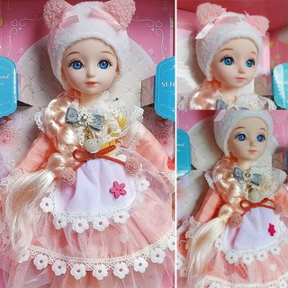 Búp bê Barbie búp bê Elsa thay đồ công chúa có khớp 40cm 20cm 16cm bộ đồ chơi búp bê trẻ em