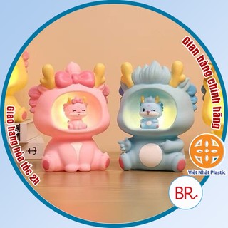 Ống heo tiết kiệm hình Rồng cute - Heo nhựa tiết kiệm chống vỡ quà tặng cho bé hình Rồng dễ thương 02141