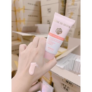 Kem chống nắng rose de seoul nâng tông cấp nước cho da khô 50ml