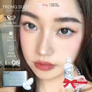 [TẶNG KHAY ĐEO] Lens trong suốt cận cấp ẩm 12-20h siêu mỏng | độ cận 0-10 Nhatlamlens phân phối chính hãng Angel eyes