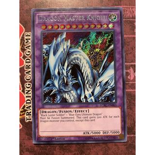 [ Dưa Hấu Yugioh ] Lá bài thẻ bài Dragon Master Knight – Secret Rare - Tặng bọc bài nhựa bảo quản