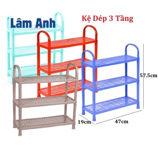 Kệ Để Giày Dép 3 Tầng Nhiều Màu Đẹp