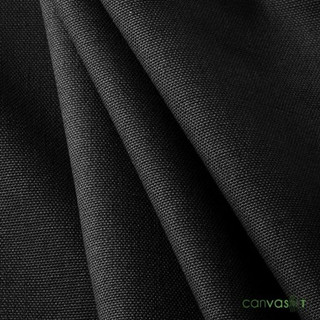 vải canvas, bố canvas đen loại dày, khổ 1m15