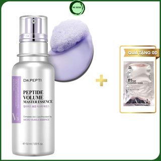 Tinh chất dr.pepti peptide volume master essence dưỡng trắng da, thu nhỏ lỗ chân lông giúp da căng mịn 50ml