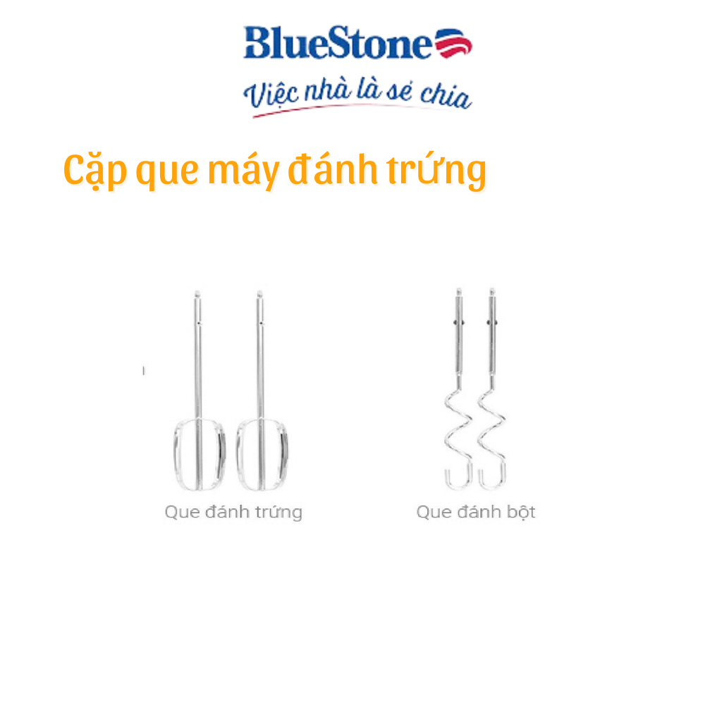 Bộ que máy đánh trứng Bluestone