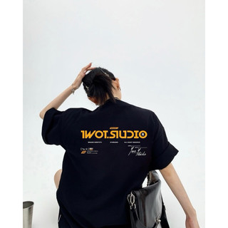 Áo thun unisex TWOT STUDIO tay lỡ form rộng phong cách thời trang năng động