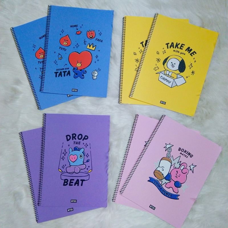 Sổ BTS khổ B5 kẻ ngang