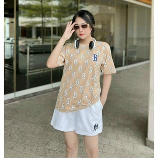 Áo MLB YANKEES xuất dư phông cotton sang xịn mịn cao cấp