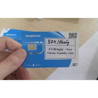 Sim 4G Local A50 , BIG50Y mạng 4G Không giới hạn dung lượng data [50k/tháng] Dùng toàn quốc