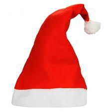 Nón noel trơn phong cách