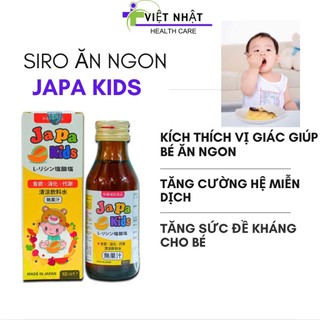 Siro Ăn Ngon Japa Kids Hỗ Trợ Trẻ Ăn Ngon Tăng Cường Đề Kháng Cân Bằng Hệ Vi Sinh Đường Ruột Cho Trẻ Chính Hãng