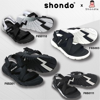  Giày Sandal Shondo Shat F6 Sport nhiều màu Basic đen trắng SHAT 