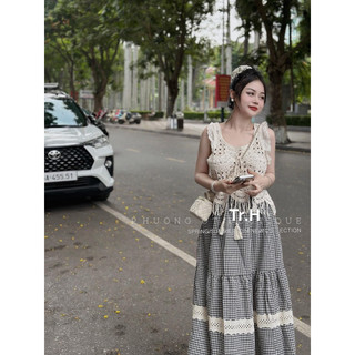 Áo Ren Lưới Balo Tua Rua