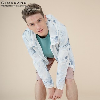 Áo khoác dù nam chống nắng windbreaker giordano 01072011