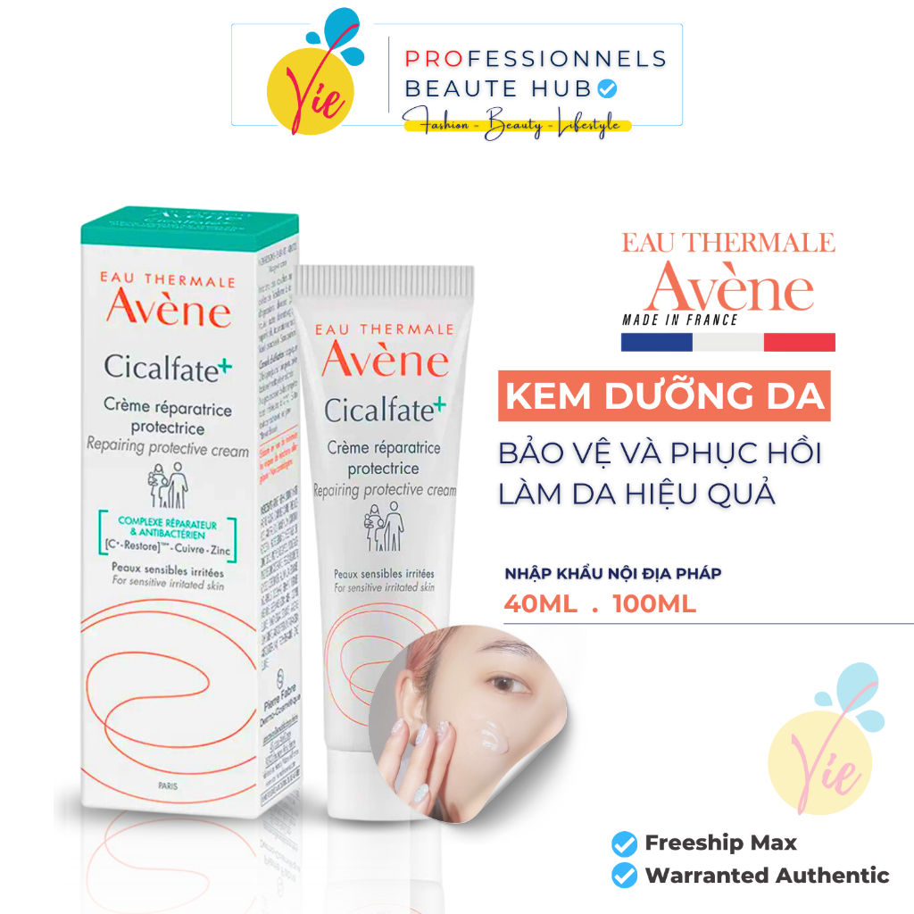 Kem dưỡng Avene phục hồi, làm sẹo Avene Cicalfate Repair Cream 100ml