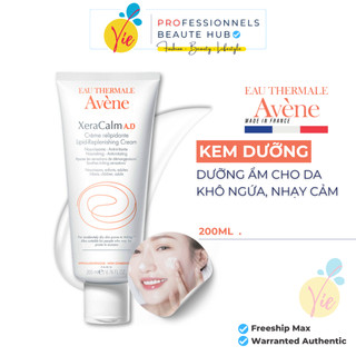 Kem dưỡng Avene XeraCalm A.D Cream - Dưỡng ẩm Avene cho da khô, ngứa, nhạy cảm 200ml