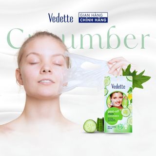 Mặt nạ lột nhẹ Vedette Dưa Leo 12ml (TPM286)