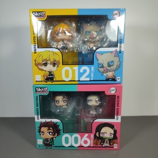 Set 4 mô hình nhân vật kimetsu no yaiba megahouse chimi mega buddy series chính hãng