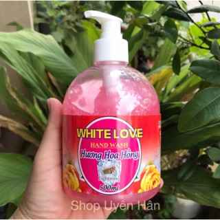 ( Combo 10 chai) Nước rửa tay White Love 500ml
