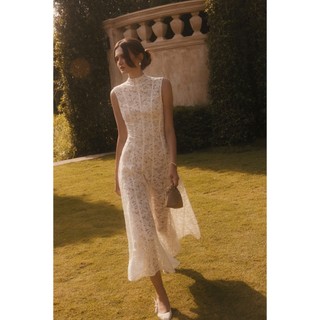 Đầm ren dệt louise lace dress huong boutique hbv1295