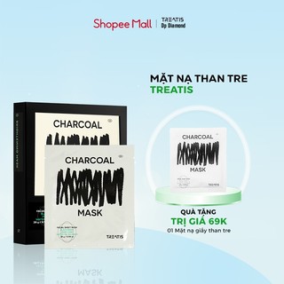 Mặt nạ giấy than tre treatis charcoal mask