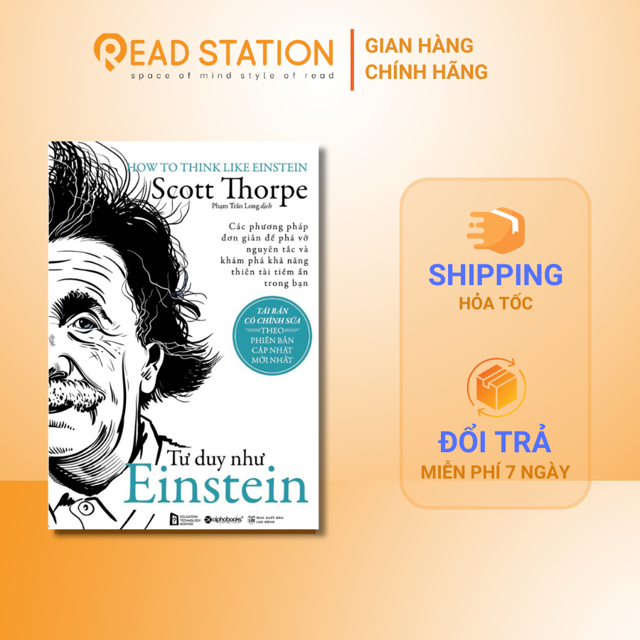Sách: Tư Duy Như Einstein - Scott Thorpe (Tái Bản Mới Nhất)