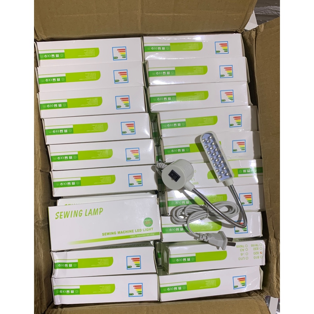 đèn lead, đèn ánh sáng tím chuyên dùng cho hàng da máy may công nghiệp,(10 bong, 20 bóng, 30 bóng)