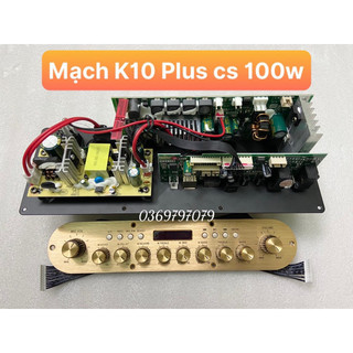 Mạch k10 plus công suất 100w chuyên ráp loa kéo xách tay âm thanh cực kì chất lượng