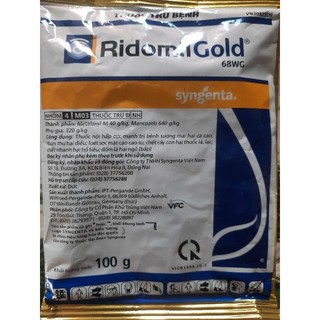 ✔ Thuôc trừ nấm bệnh RidomilGold 68WG - gói 100gr