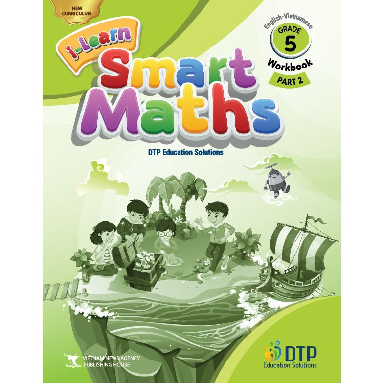 Sách - Dtpbooks - i-Learn Smart Maths Grade 5 Workbook Part 2 (ENG-VN)