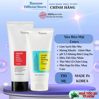 Sữa rửa mặt dạng gel dịu nhẹ cosrx salicylic acid 0.5%,low ph good morning gel cleanser 150ml hàn quốc
